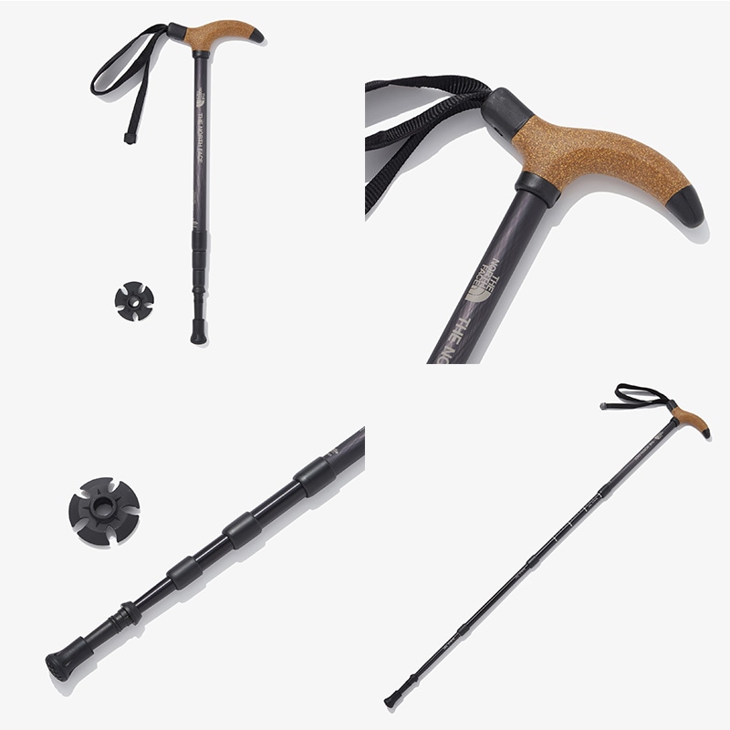 折りたたみ Tグリップステッキ