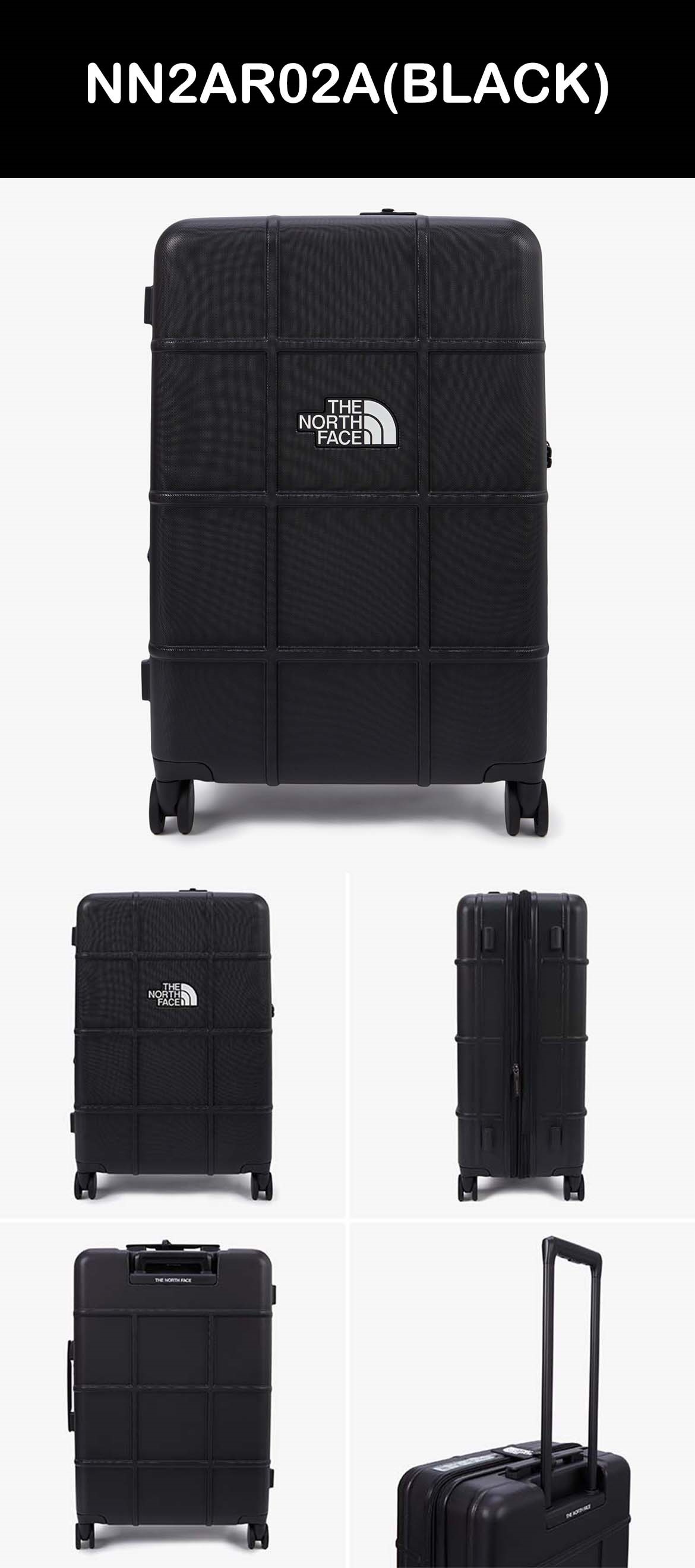 ノースフェイス スーツケース 24インチ ブラック ノースフェイス キャリーバッグ スーツケース BLACK 24インチ d