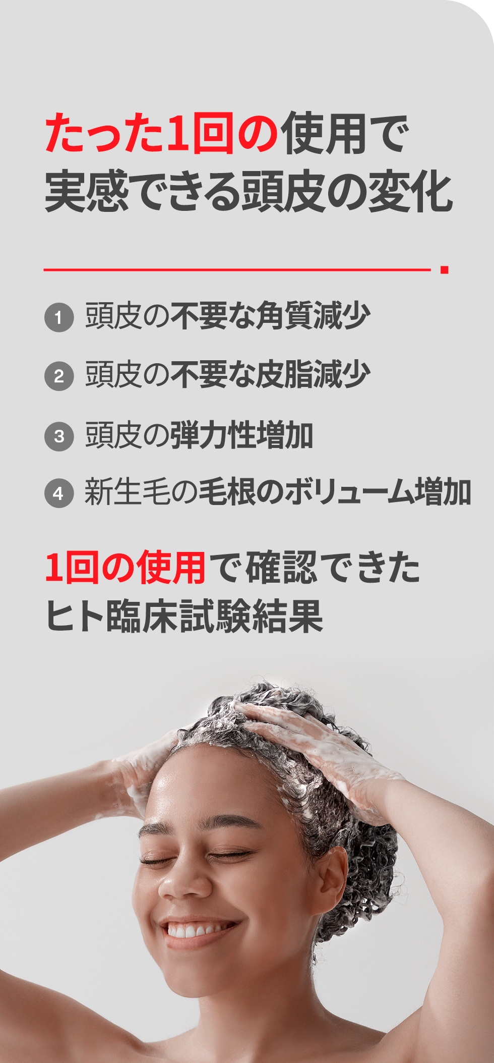 ドクターフォーヘア]*脱毛緩和・頭皮ケア* フォリゲンシャンプー