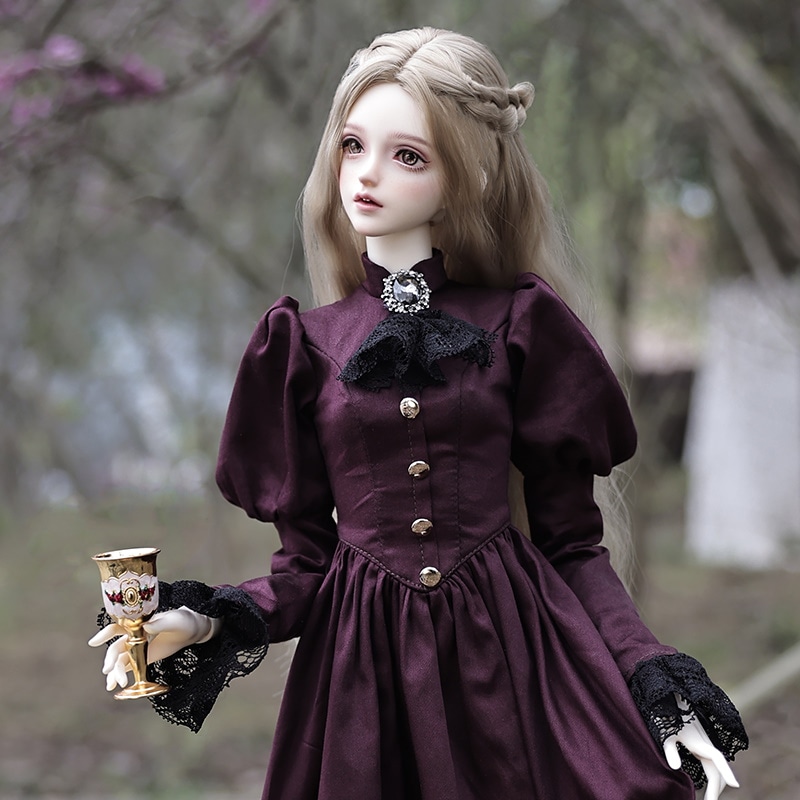 G71 BJD 1/3 ドール 本体 Elina 球体関節人形 ハンドメイド-