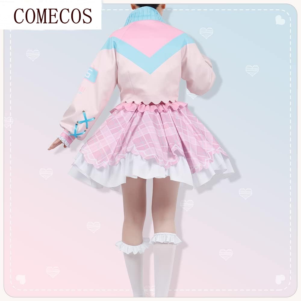 Qoo10] 天宮こころ コスプレ衣装+ウィッグ ピン