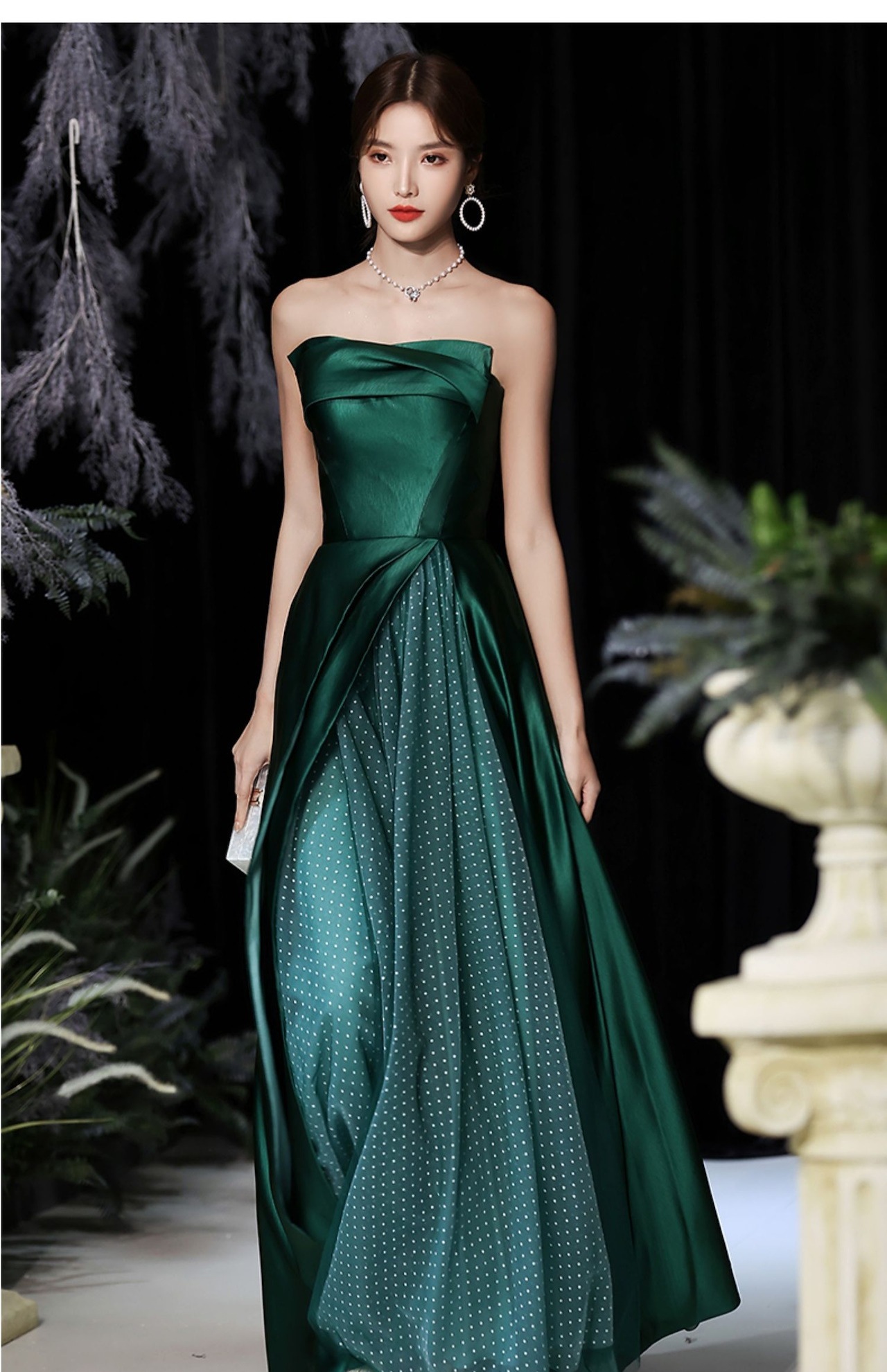 カラードレス パーティードレス 演奏会 発表会 イブニングドレス フォーマルドレス カクテルドレス コンサート コンクール ネイビー ビスチェ サテン 編み上げ カラードレス カクテルドレス ロングドレス パーティードレス 発表会