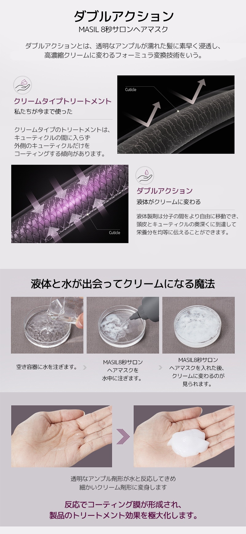 マシル］8セカンドサロンヘアマスク 200ml > Cosmetics