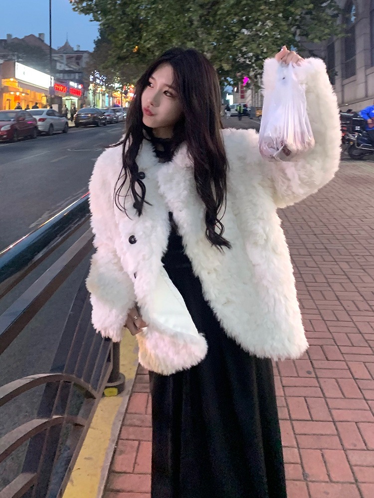 [Qoo10] 韓国ファッション冬 気質 スリム 単体ボ