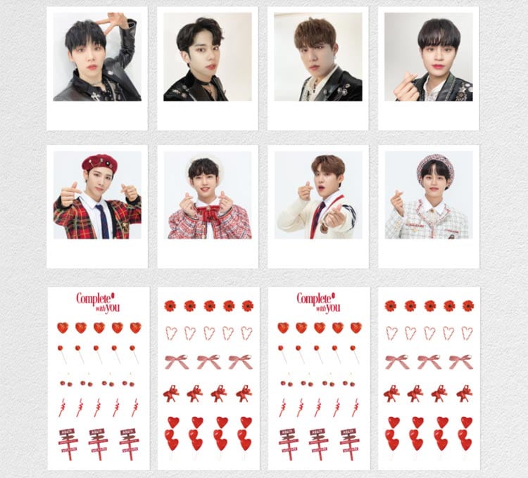 女の子向けプレゼント集結 予約】AB6IX [COMPLETE WITH YOU] OFFICIAL MD アイドル