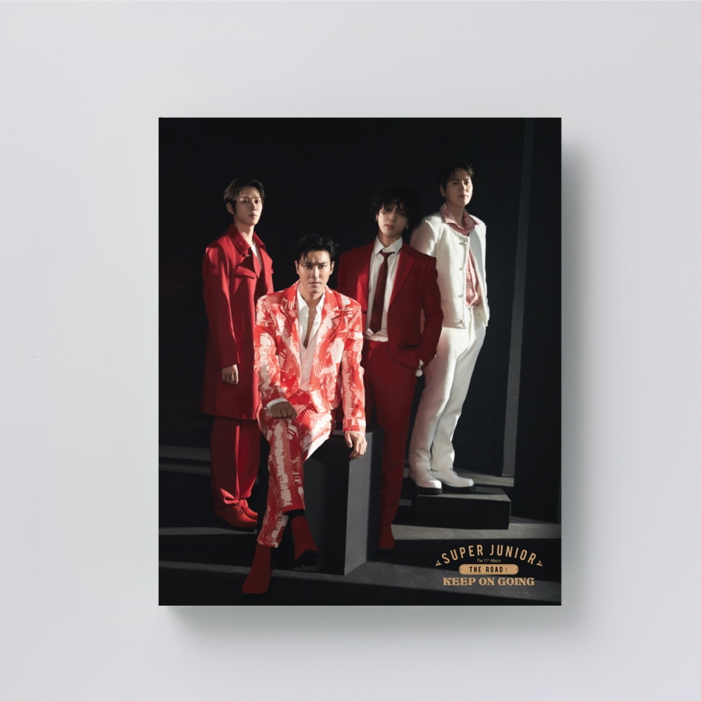 【予約】SUPER JUNIOR BINDER + PHOTO CARD SET_The Road : Keep on  Going「SMTOWNu0026STORE」