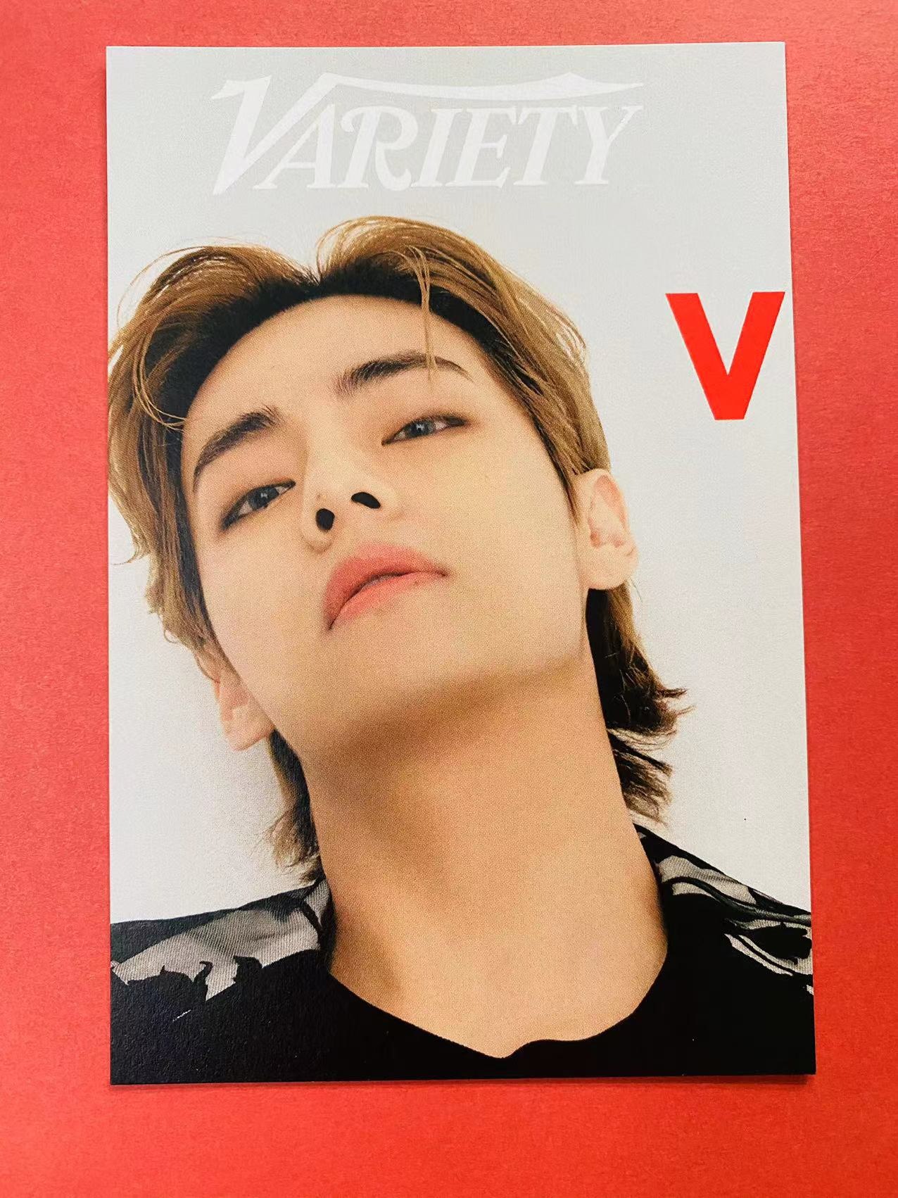 BTS アメリカ限定　Variety 日本未発売雑誌　特典　フォトカード BTS アメリカ限定Variety 日本未発売雑誌特典フォトカード