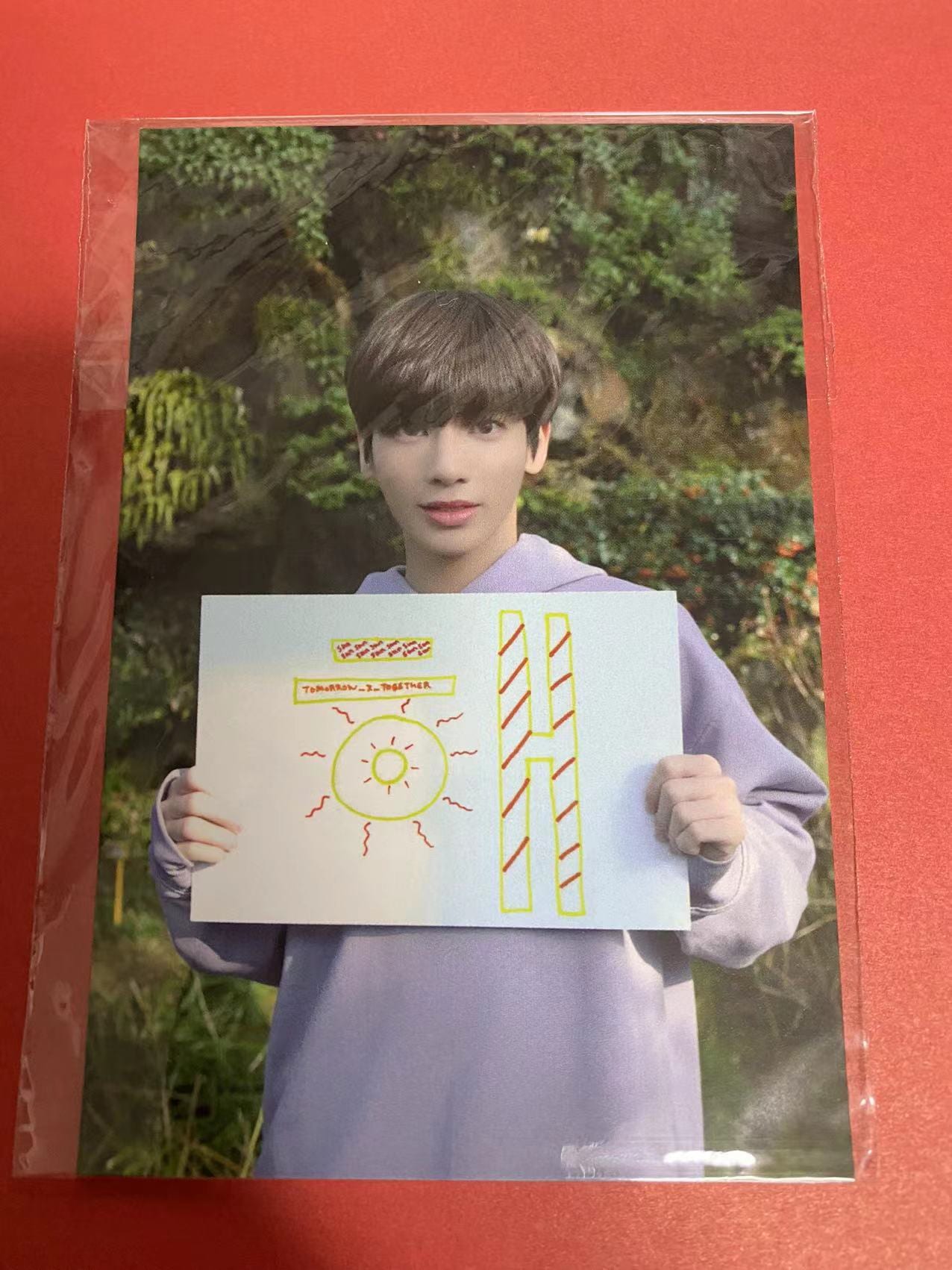 TXT テヒョン crownサノク フォト トレカ 事前収録 トレカ ポカ ポスト