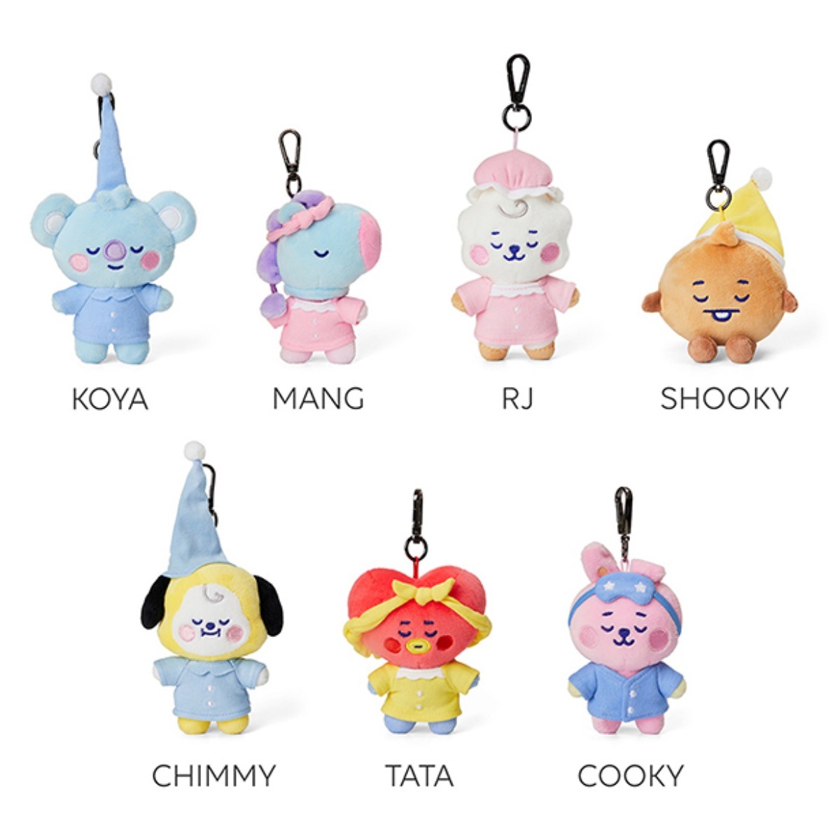 bt21 soft toys