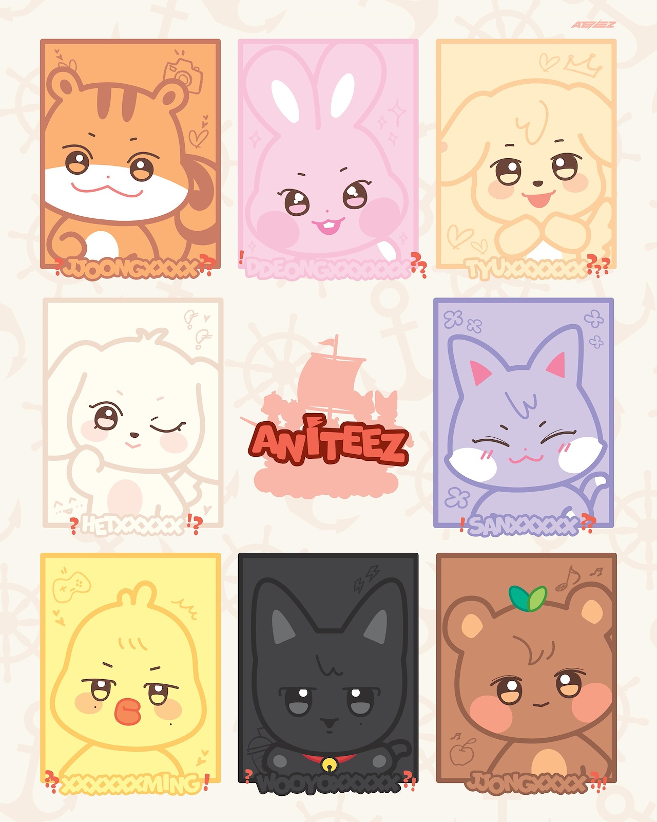 公式] ATEEZ ADVENTURE POP-UP STORE [ANITEEZ IN ILLUSION
