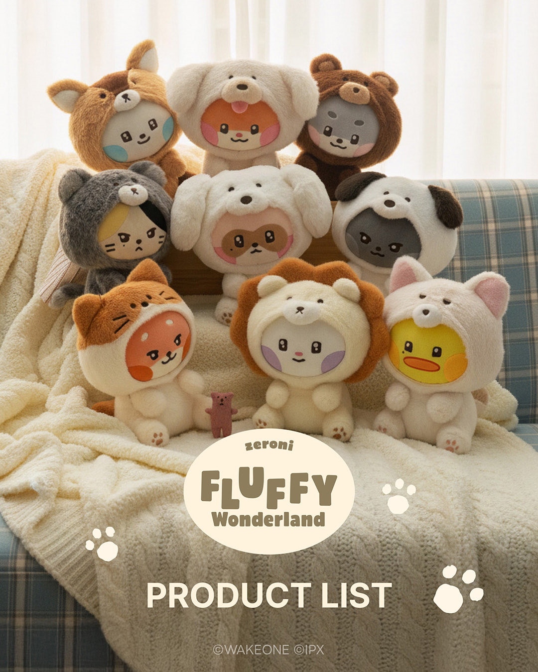ZEROBASEONE x LINE FRIENDS [zeroni Fluffy Wonderland] POP-UP STORE