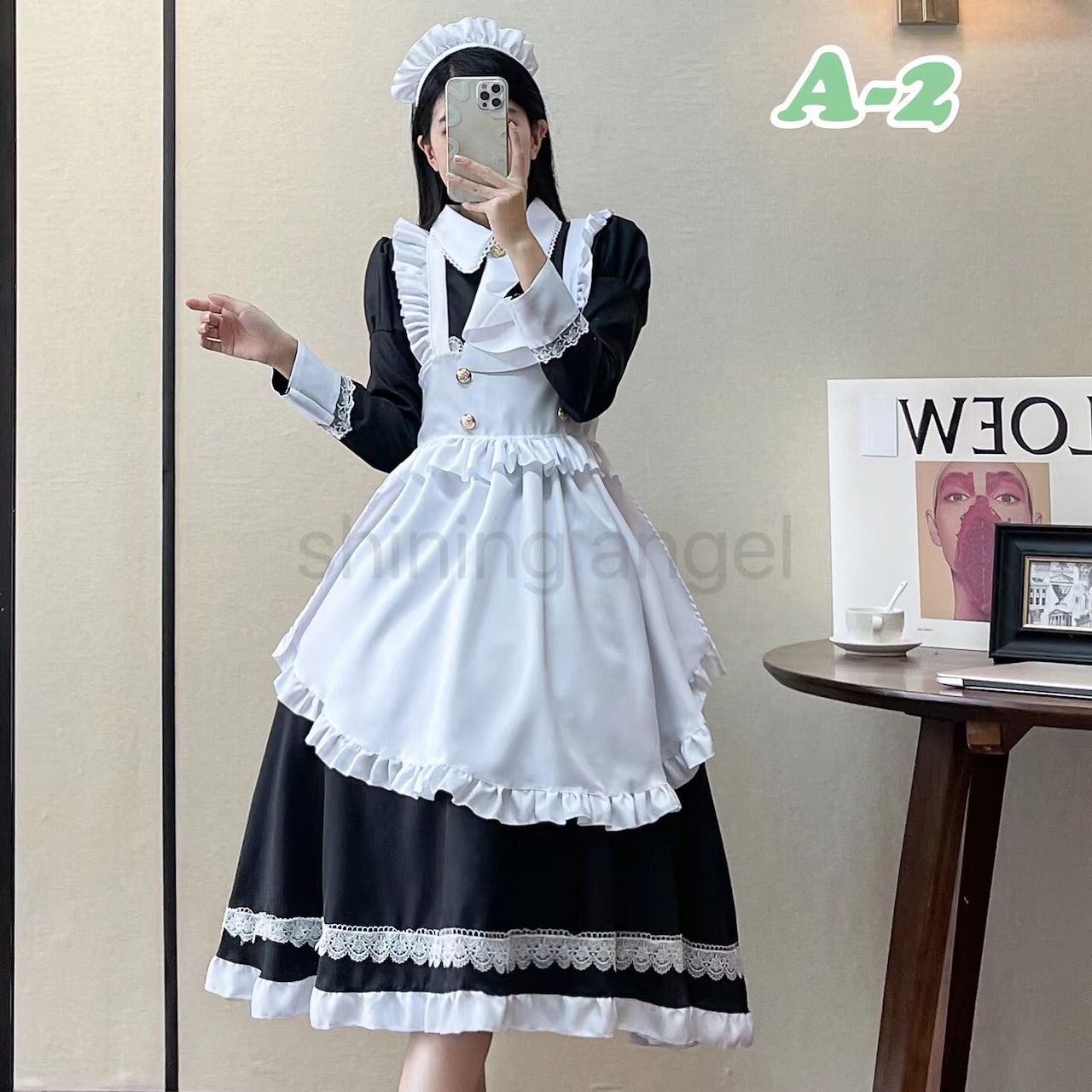 激安通販 メイド服 ロングスカート 英国風 コスプレ Www We Job Com