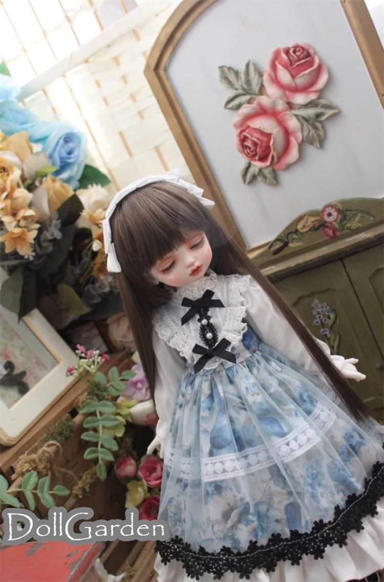 WY701 BJD 3分 ドール衣装 ワンピース 人形服 8セット ハンドメイド ドール服 1/4サイズ mdd msd スカート 5点セット bjdドール衣装 その他