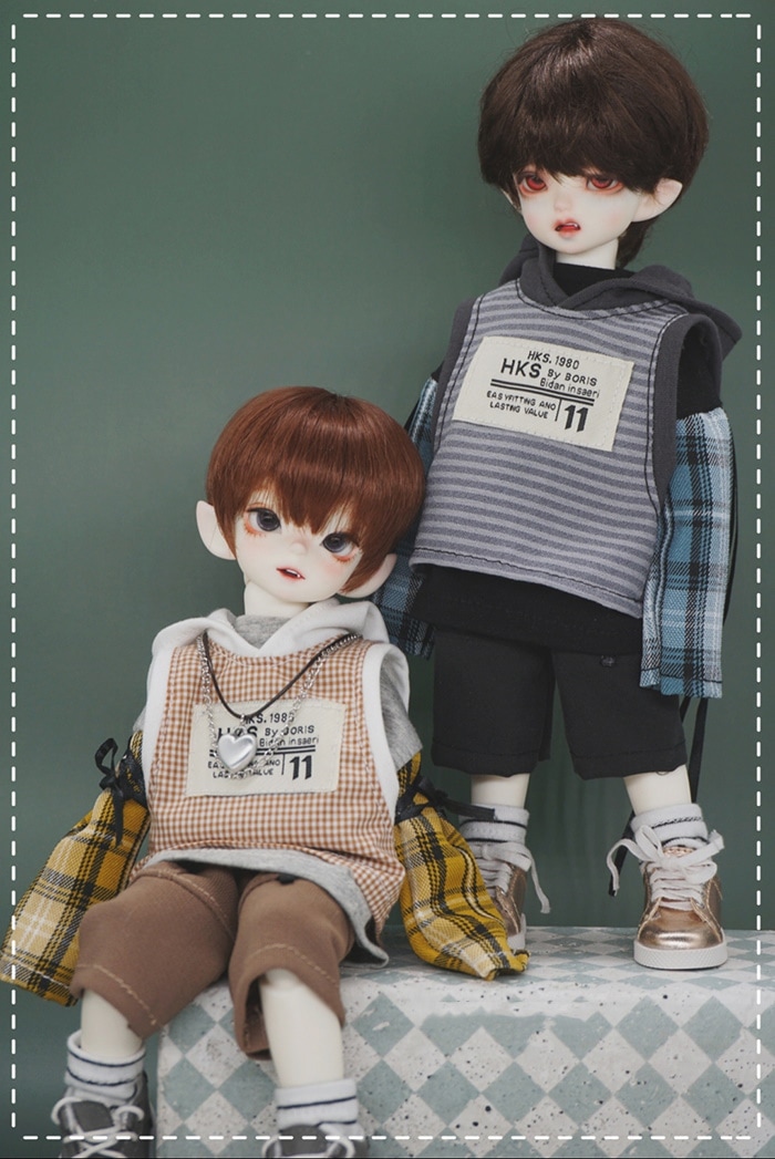 Qoo10] BJD 1/4ドール服 1/6ドール服