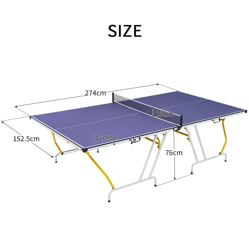 Qoo10] 卓球台 国際規格サイズ セパレート式 簡