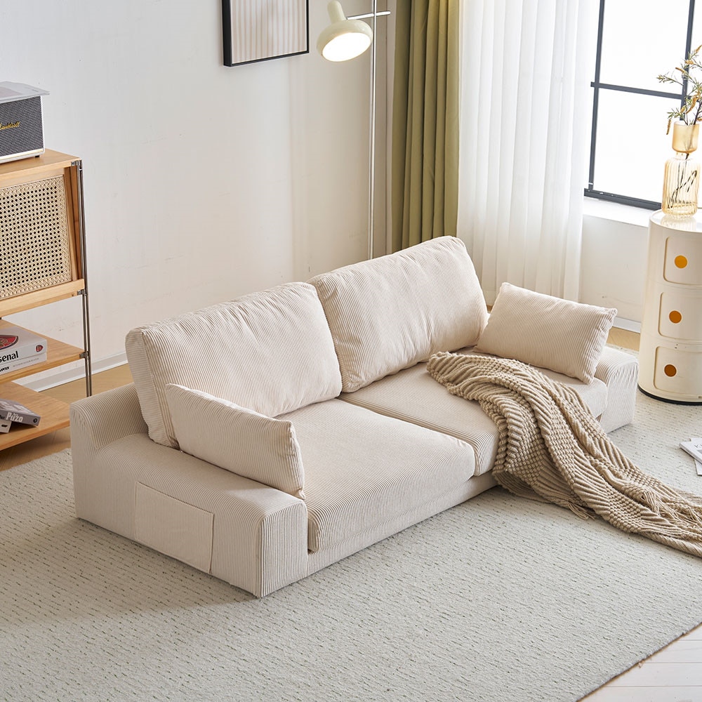 2人掛けソファベッド フロアソファ コンパクト 幅約167cm ローソファ 国内即日発送】2人掛けソファベッド フロアソファ コンパクト 幅約