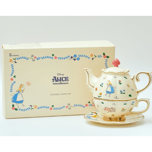 Qoo10] [正品]ディズニー アリス 陶磁器 スタ