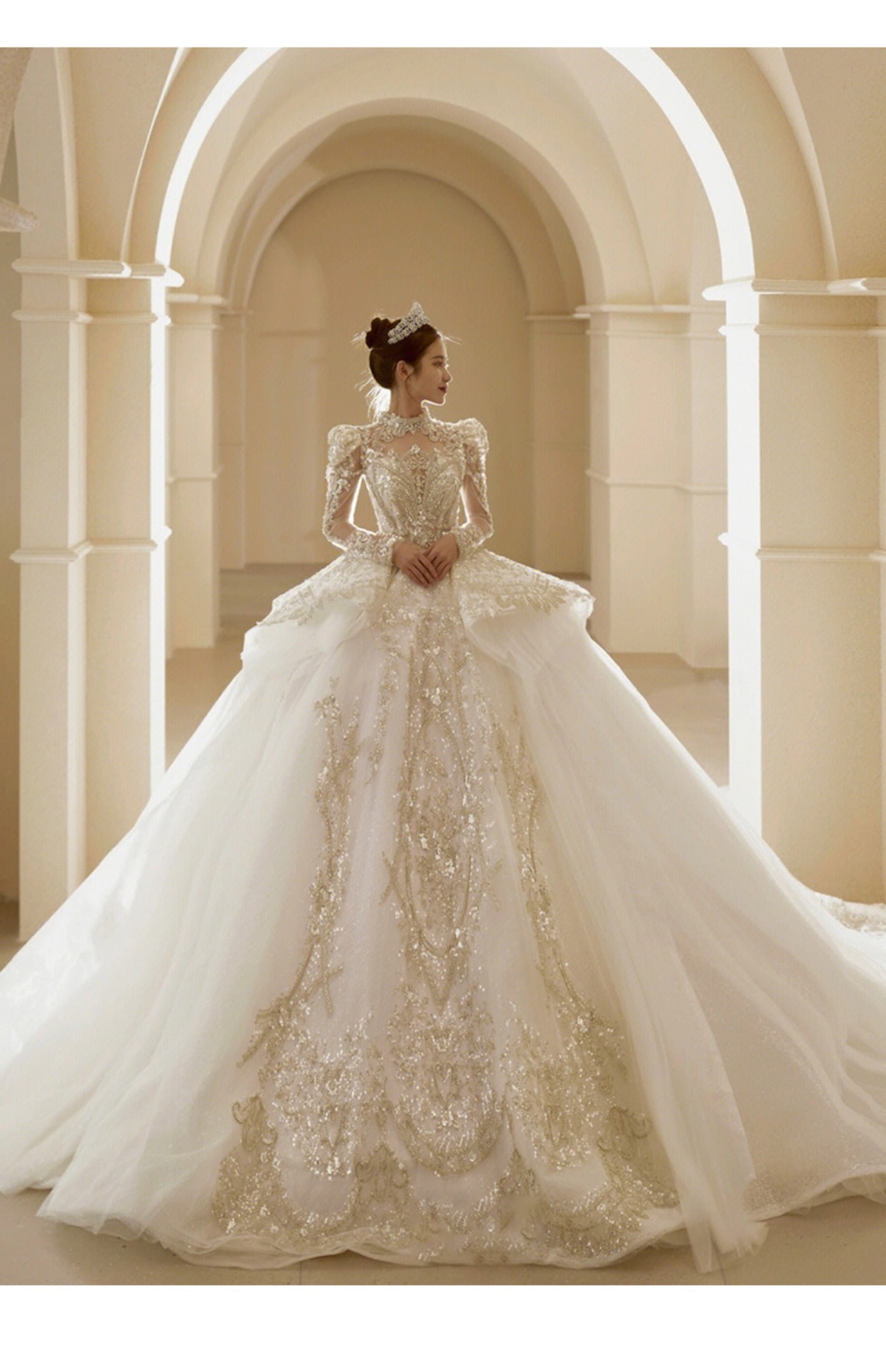 Qoo10] パーティードレス2024新作 高級感 花