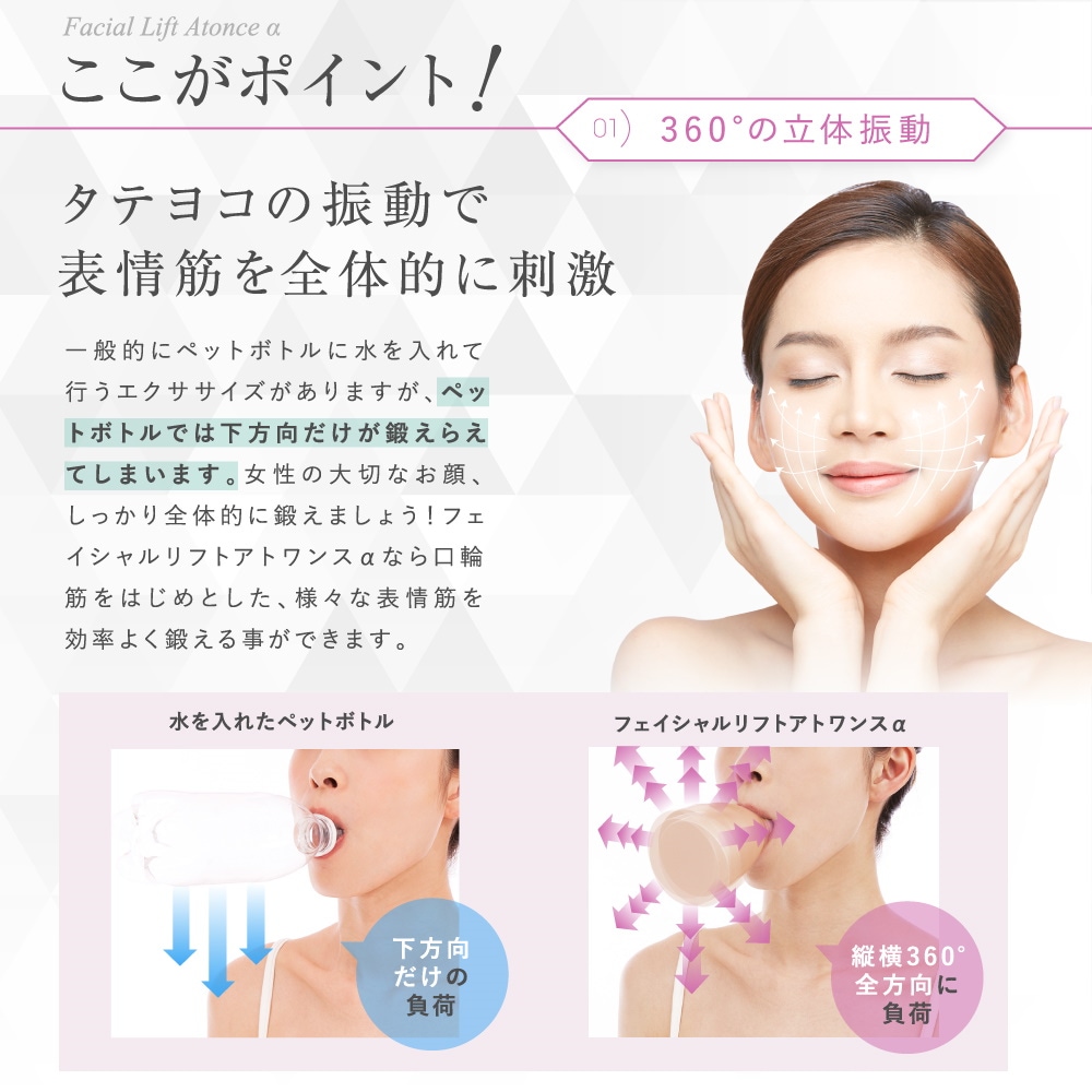 NEW フェイシャルリフト アトワンス 防水仕様 お風呂で表情筋をエクササイズ 二重アゴ ほうれい線 対策 YMO-74W 楽天市場】【OMNI公式限定2年保証】】YMO-74W NEWフェイシャルリフトアトワンス 表情筋 トレーニング 顔痩せ 顔 リフトアップ グッズ  たるみ 器具 小顔 二重あご 解消 メンズ 小顔 美顔器 エラ ほうれい線 消す フェイス フェイスライン しわ たるみ 引き上げ : OMNI ...