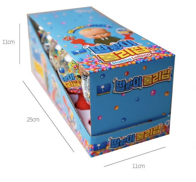 Qoo10] ボスベビーガラガラロリポップ10入り K