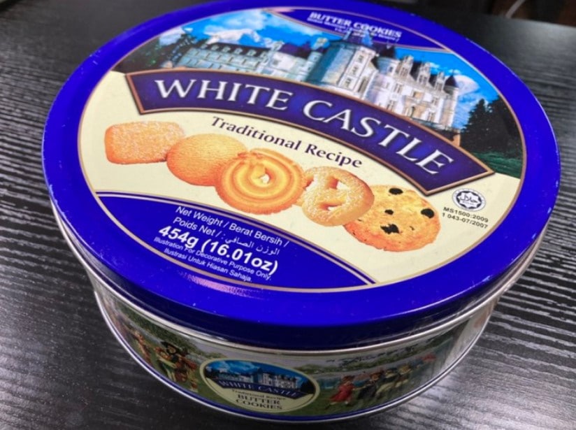 Qoo10] ホワイトキャッスル バタークッキー 45