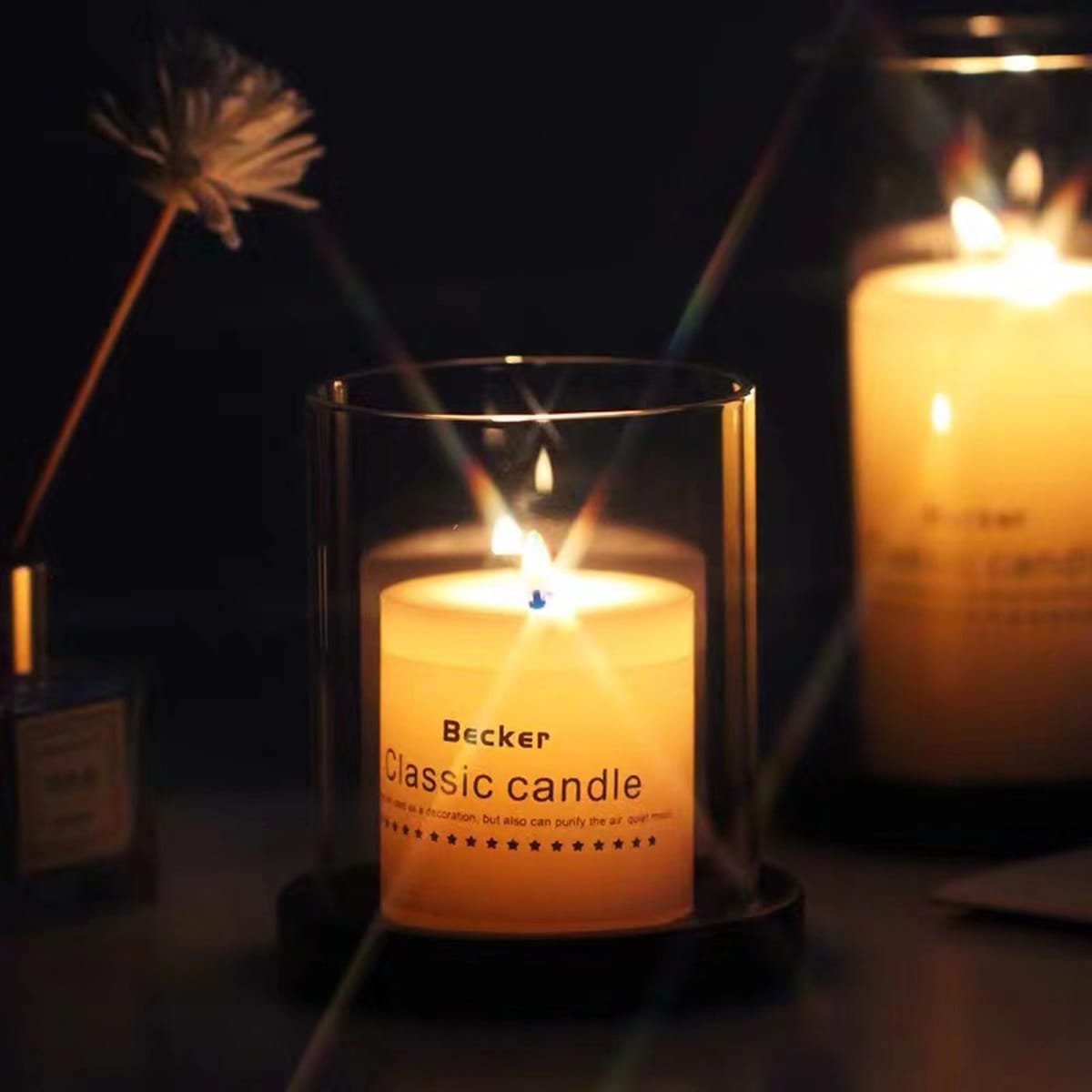 Qoo10] 新品入荷キャンドルホルダーガラス 蝋燭立