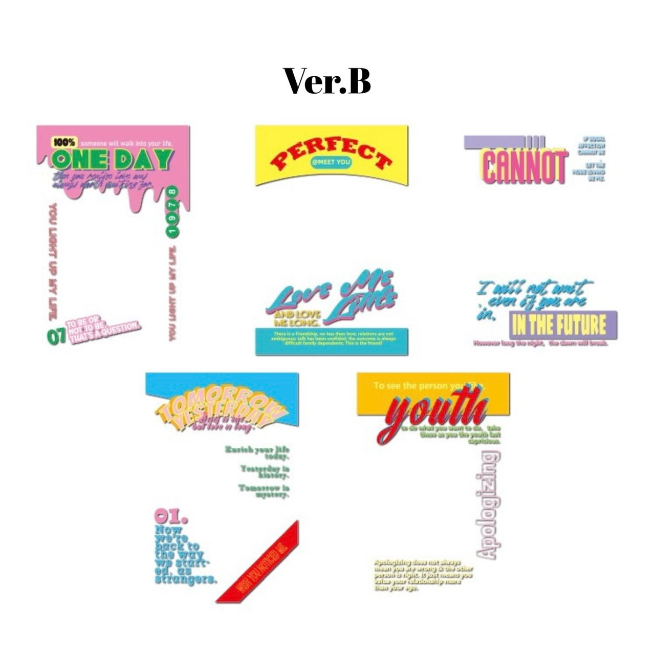 ジャガイモ研究所 トレカ ステッカー 韓国 ポップアップ 購入特典 ジャガイモ研究所 トレカ ステッカー 韓国 ポップアップ 購入特典 ②