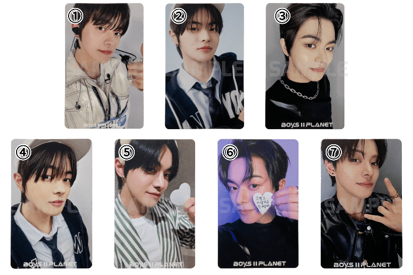 【week2】BOYS PLANET 2 ボイプラ リブ　トレカ 6枚セット Qoo10] 【個別販売】 BOYS PLANET 2