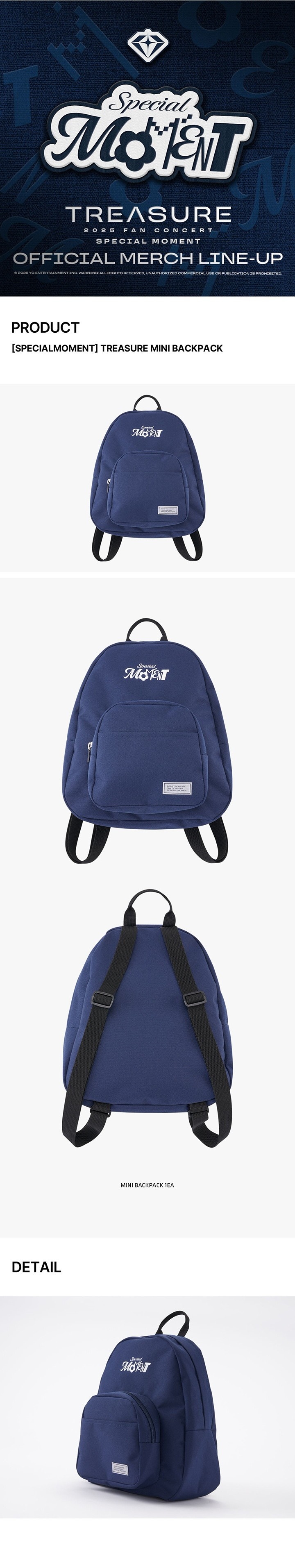 購入金額特典]（MINI BACKPACK / DUFFLE BAG）TREASURE「SPECIAL