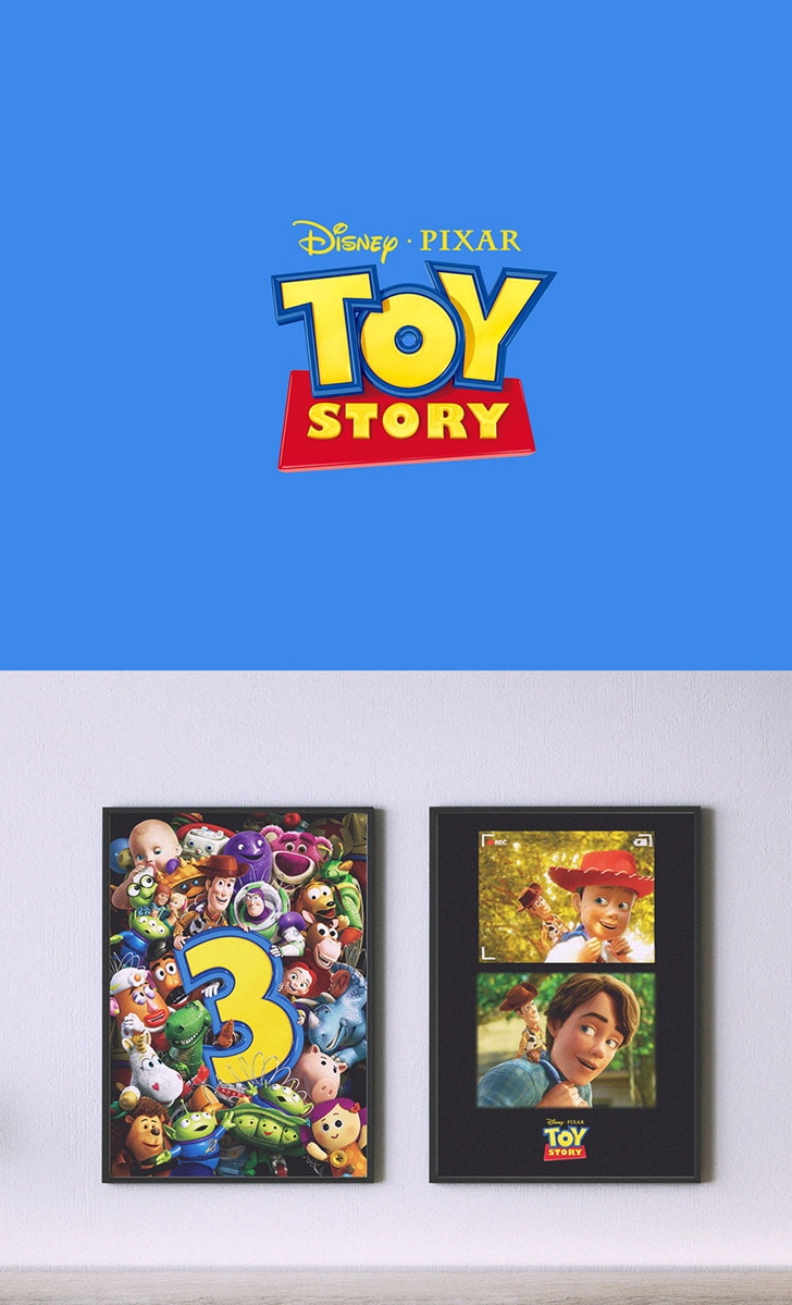 Qoo10] ディズニー ピクサー トイストーリー ポスター A3