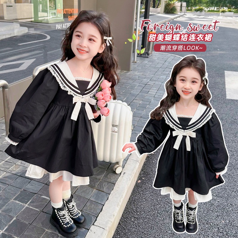 Qoo10] 女の子 セーラー服 長袖 小学生制服 女
