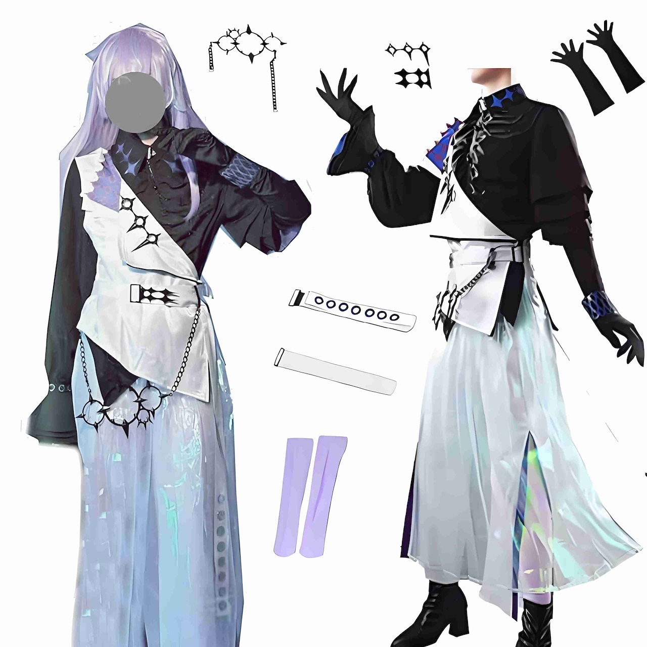 星導ショウ　TSバニー　コスプレ　衣装 Amazon.co.jp: [COMICOBB] Vtuber 星導ショウ 女体化 バニー コスプレ