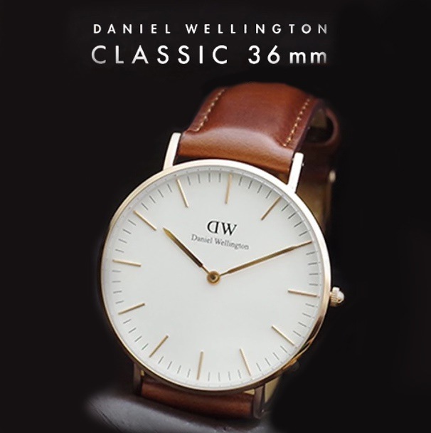 直送商品 腕時計 WELLINGTON DANIEL ダニエルウェリントン 36mm DW001