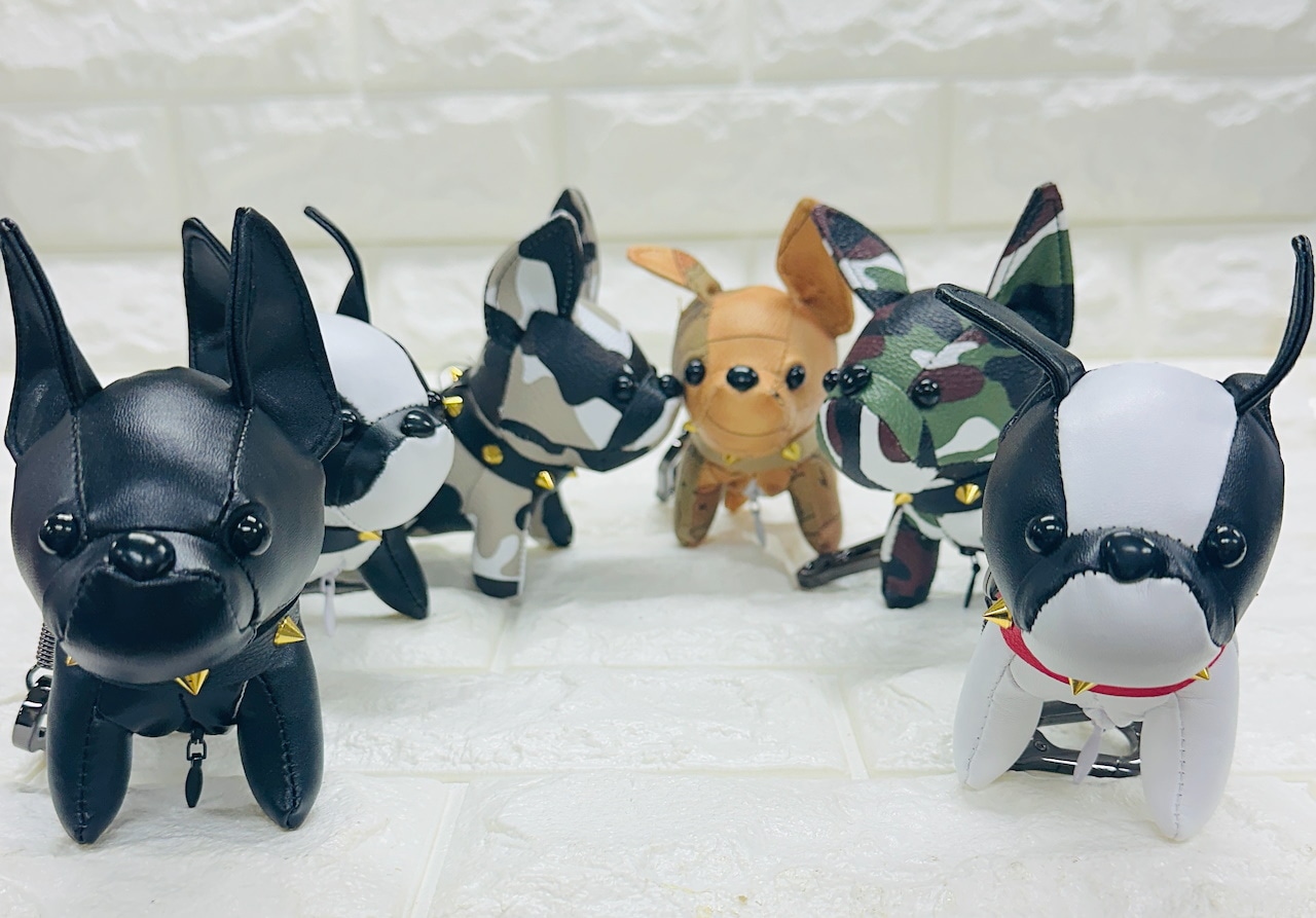 Amazon.co.jp: [Jinmoioy] キーホルダー 犬 ブルドッグ 可愛い