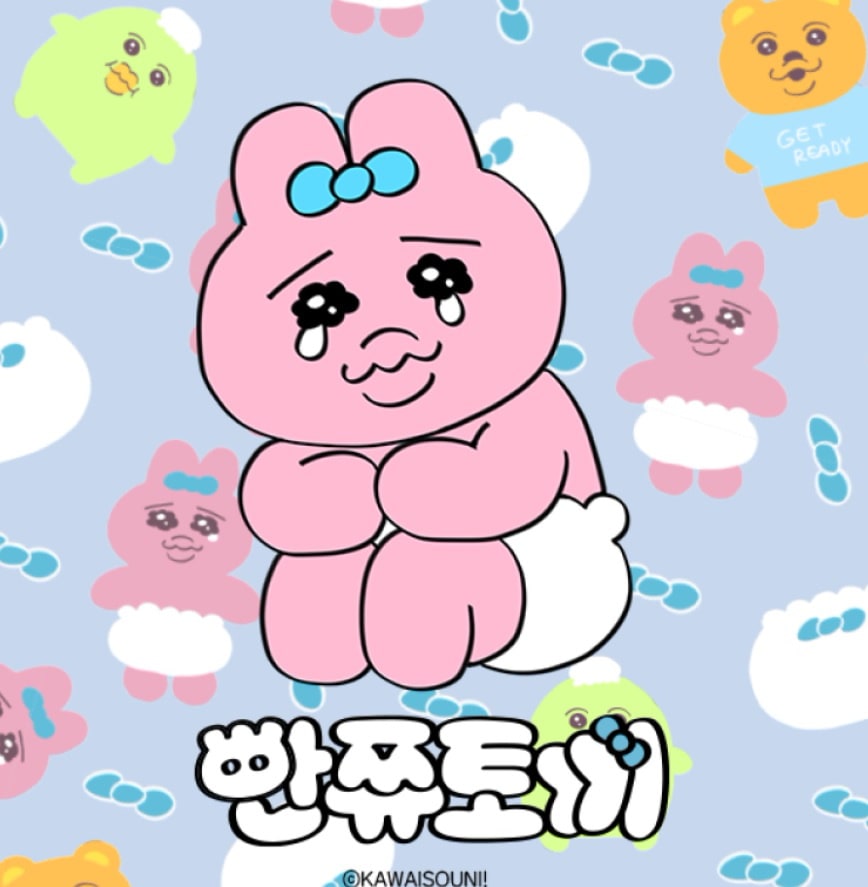 Qoo10] カカオフレンズ おぱんちゅうさぎエコバッグ